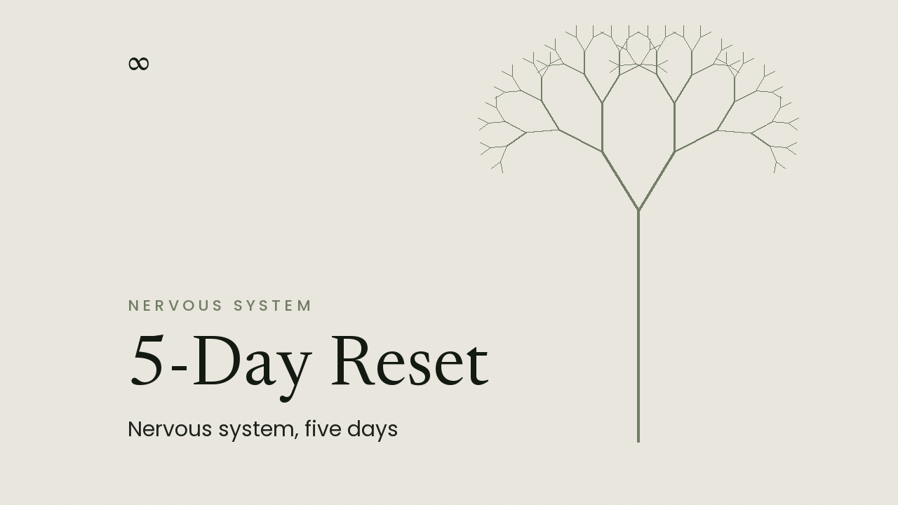 5-Day Nervous System Reset