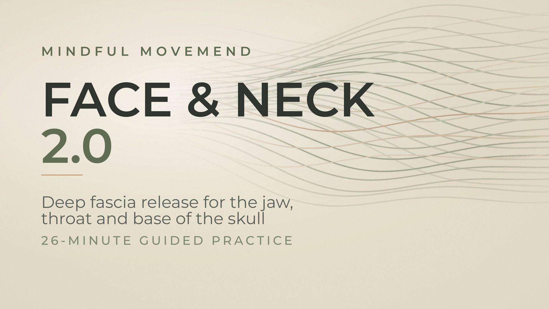 Face and Neck Release