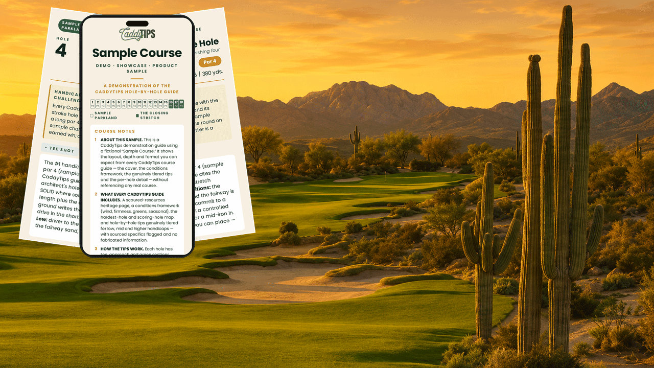 We-Ko-Pa Golf Course Tips