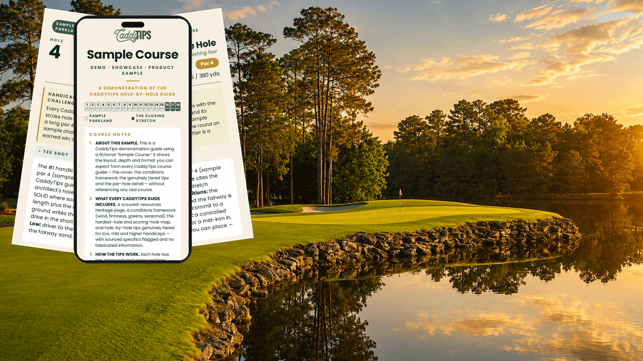 King and Bear Course Tips