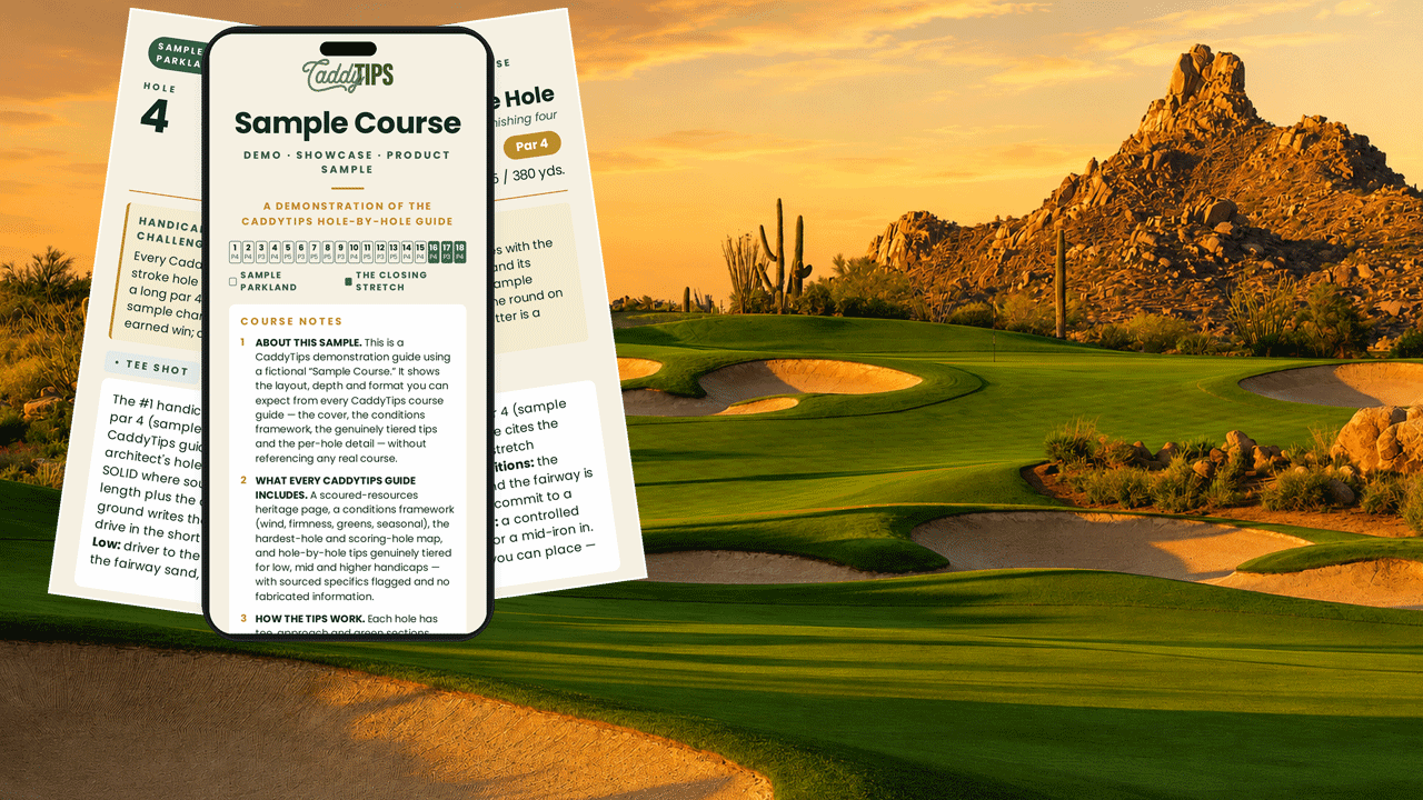 Troon North Pinnacle Course Tips