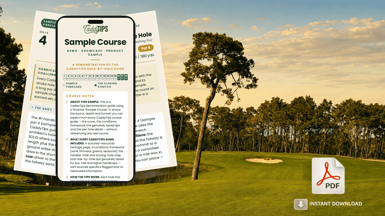 Poppy Hills Golf Course Tips