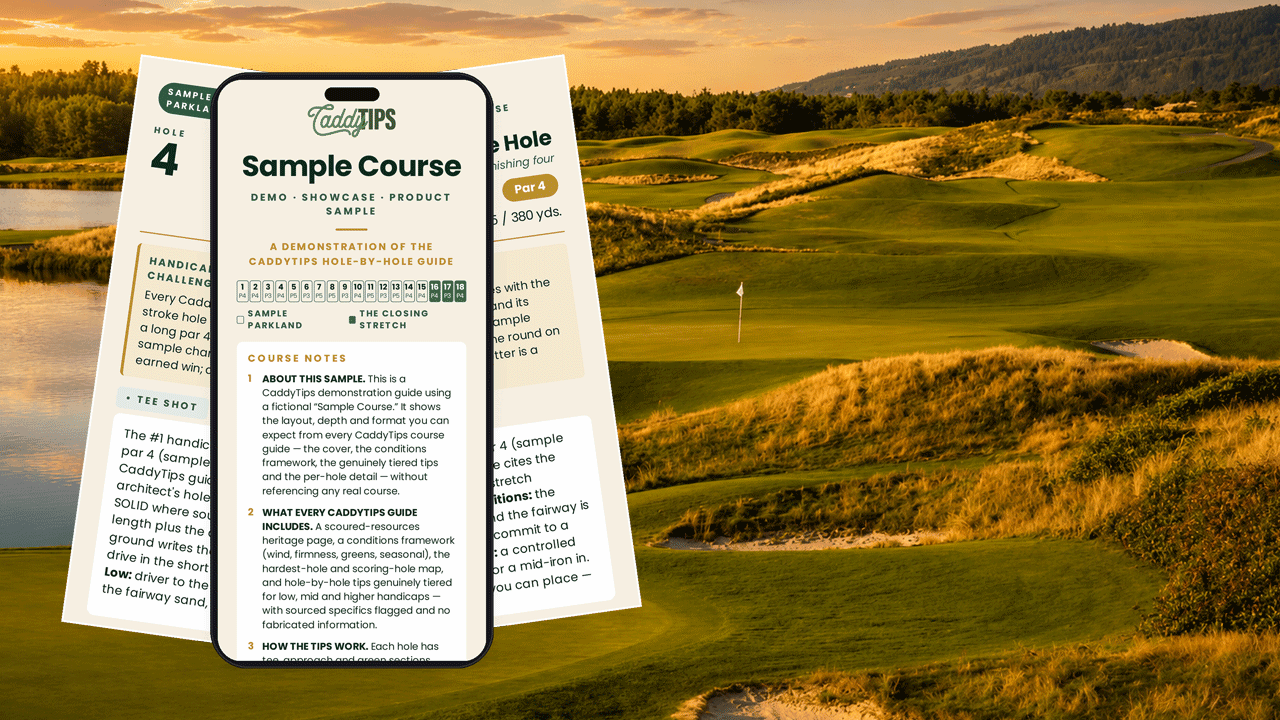 Sandpines Course Tips