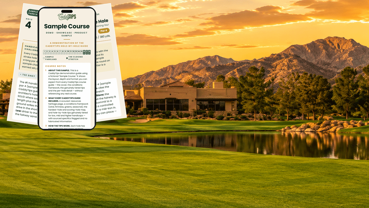 Camelback Inn Padre Course Tips