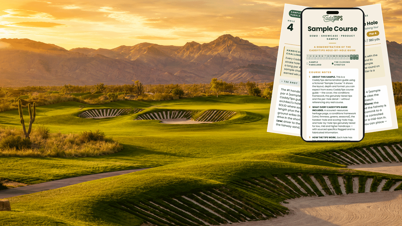 Paiute Sun Mountain Course Tips