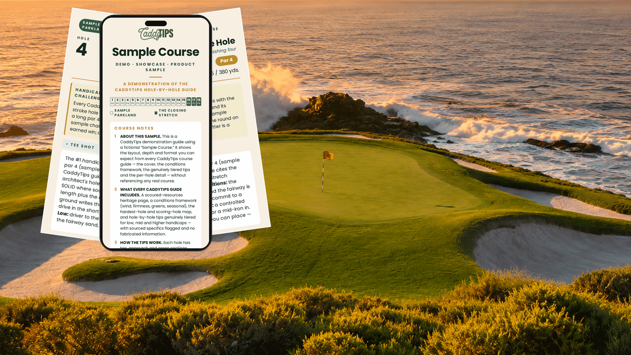 Course Tips For Pebble Beach
