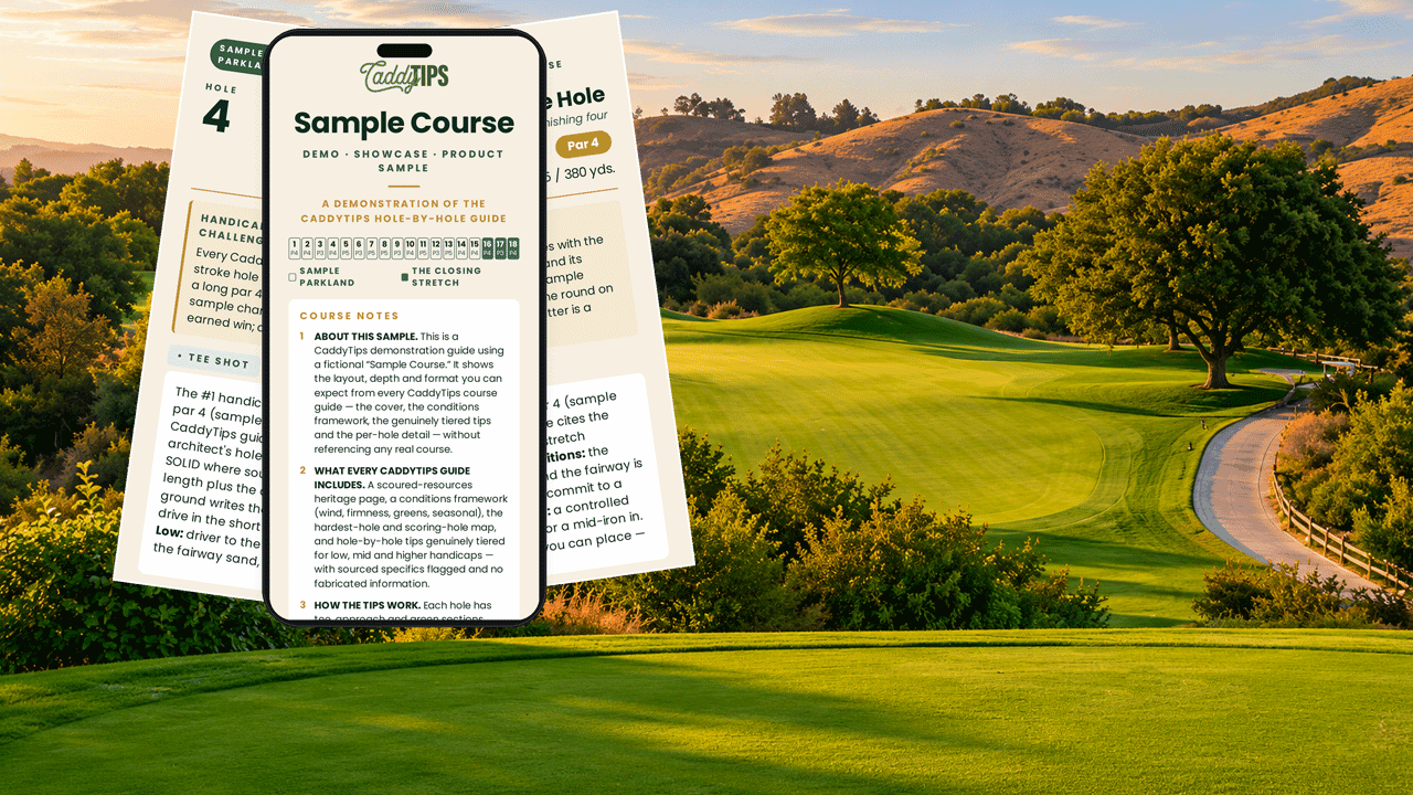 Tijeras Creek Golf Course Tips