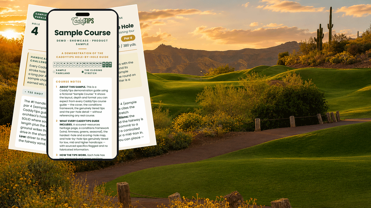 Gold Canyon Dinosaur Mountain Course Tips