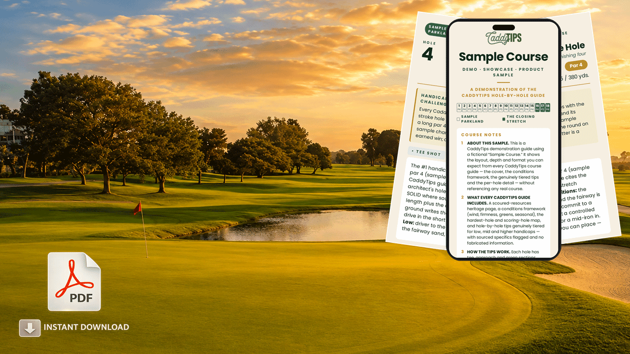 Silverado South Course Tips