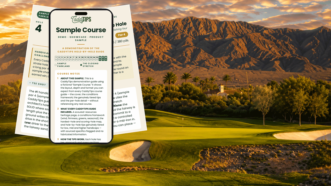 TPC Las Vegas Course Tips