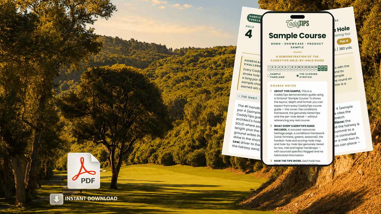 Quail Lodge Golf Course Tips