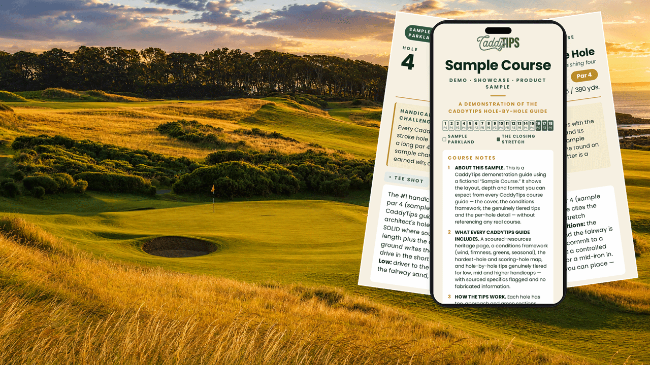 Kingsbarns Course Tips