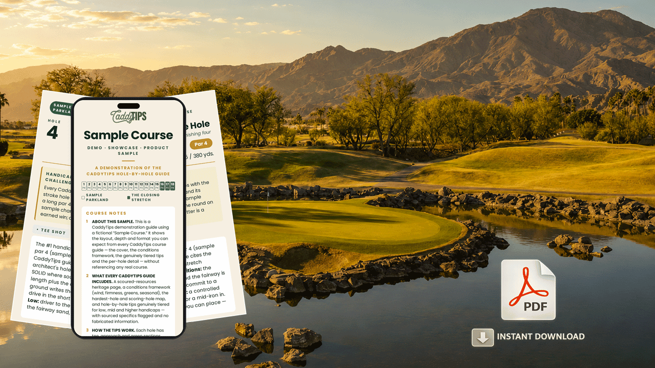 PGA WEST Stadium Course Tips