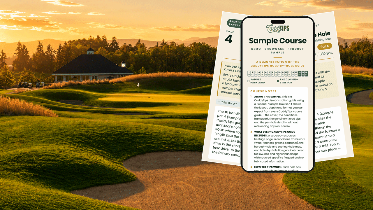 Ghost Creek Pumpkin Ridge Course Tips