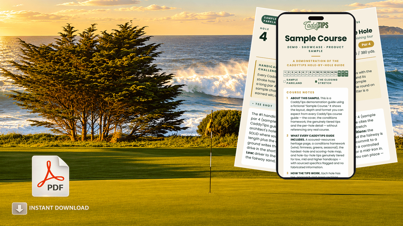 Pacific Grove Golf Course Tips