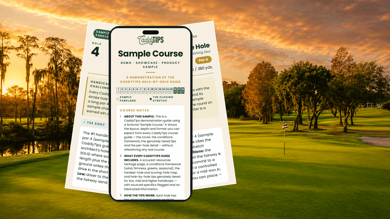 Innisbrook island Course Tips