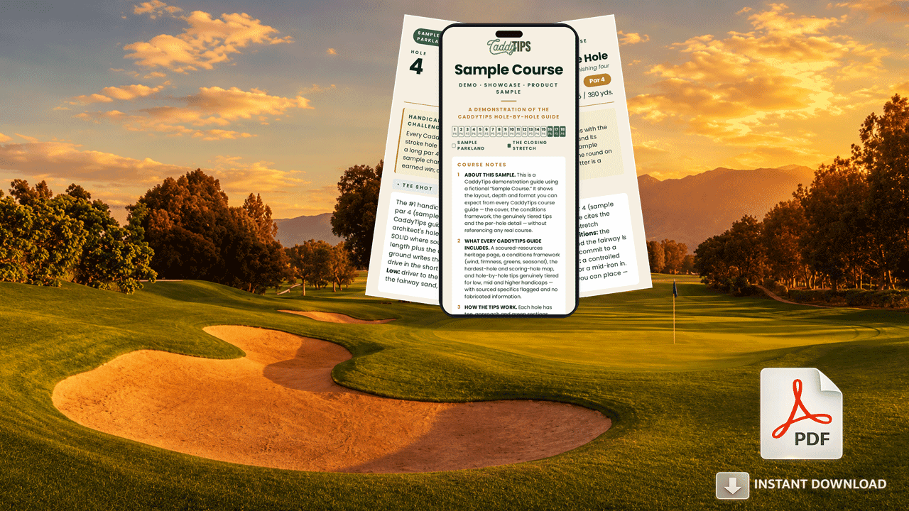Ojai Valley Inn Golf Course Tips