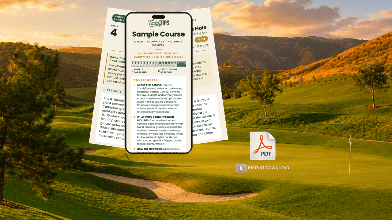 Glen Annie Course Tips