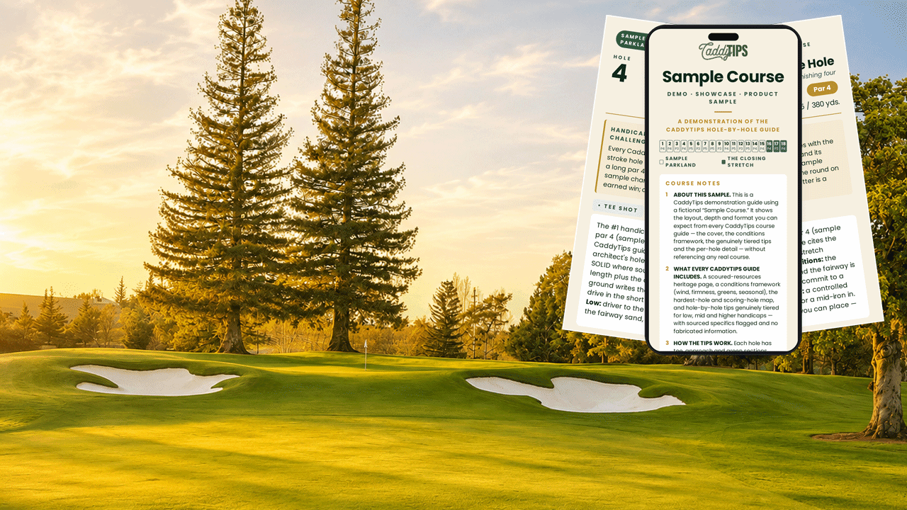 Silverado Resort North Course Tips