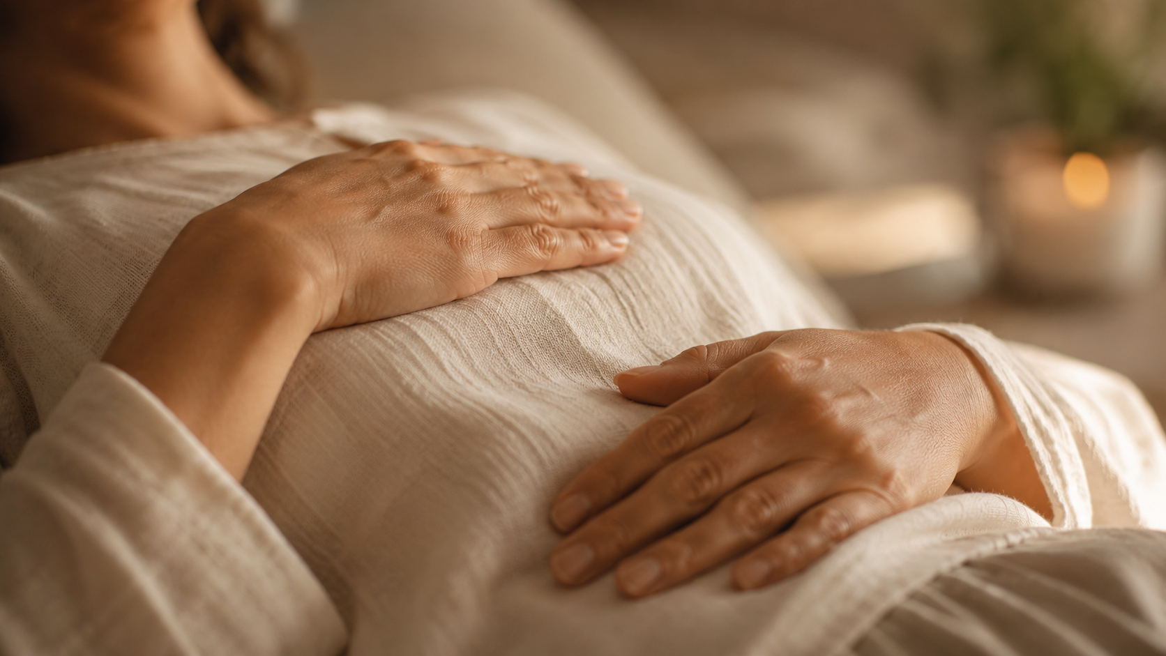 Lugn efter en breathwork-session