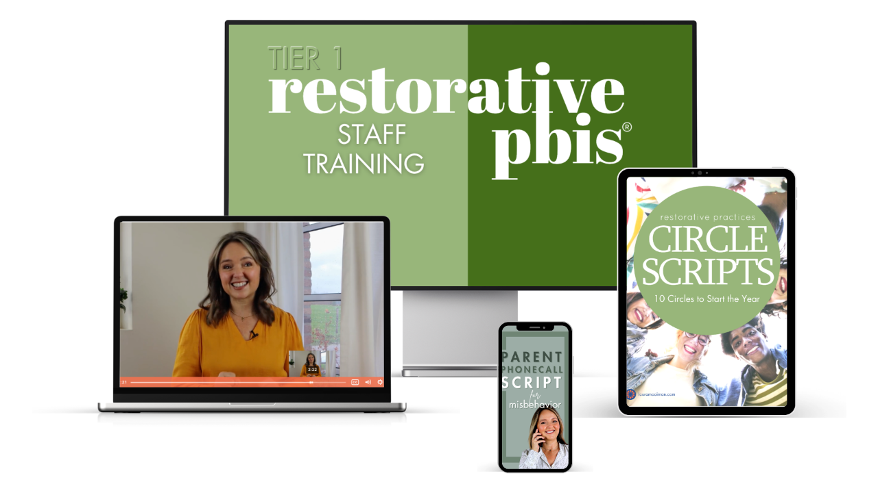 Restorative Script Restorative PBIS® Store | Circle Scripts, Behavior Tools & Trainings