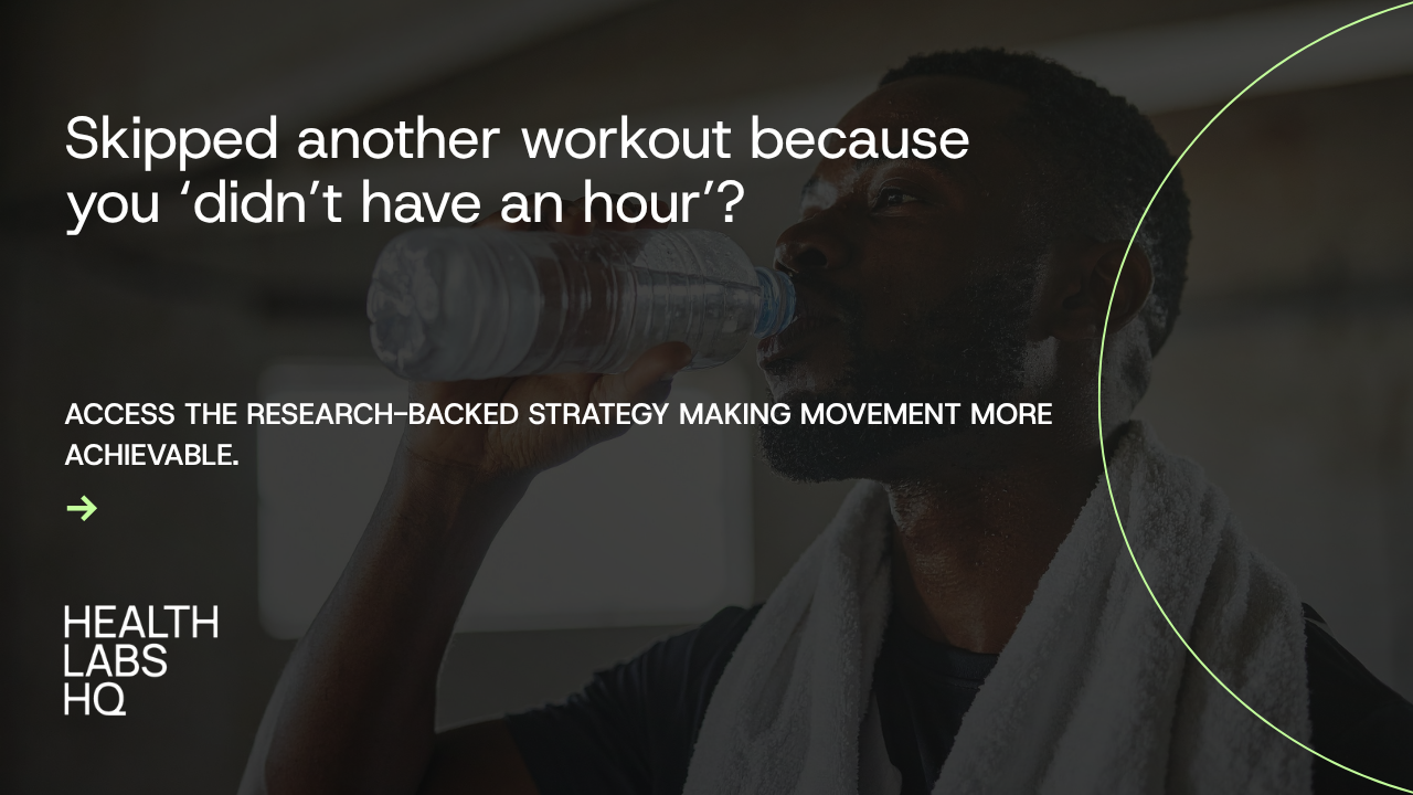 Five minutes, twice a day: what the new evidence on 'exercise snacks' actually shows