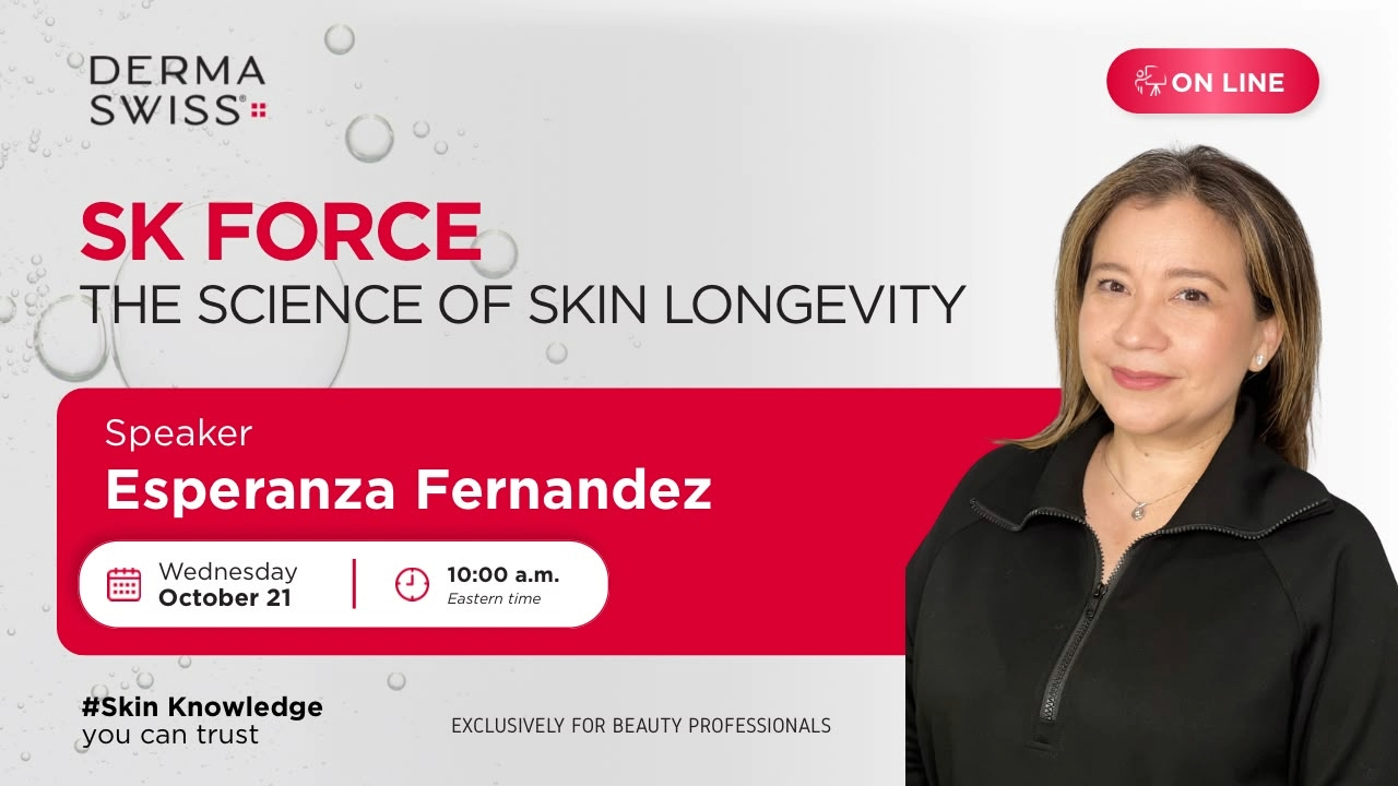 SK-FORCE | The Science of Skin Longevity — webinar with Mariana Martella, Wednesday October 21, 10:00 a.m. EST