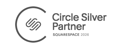	Squarespace Circle Silver Partner badge