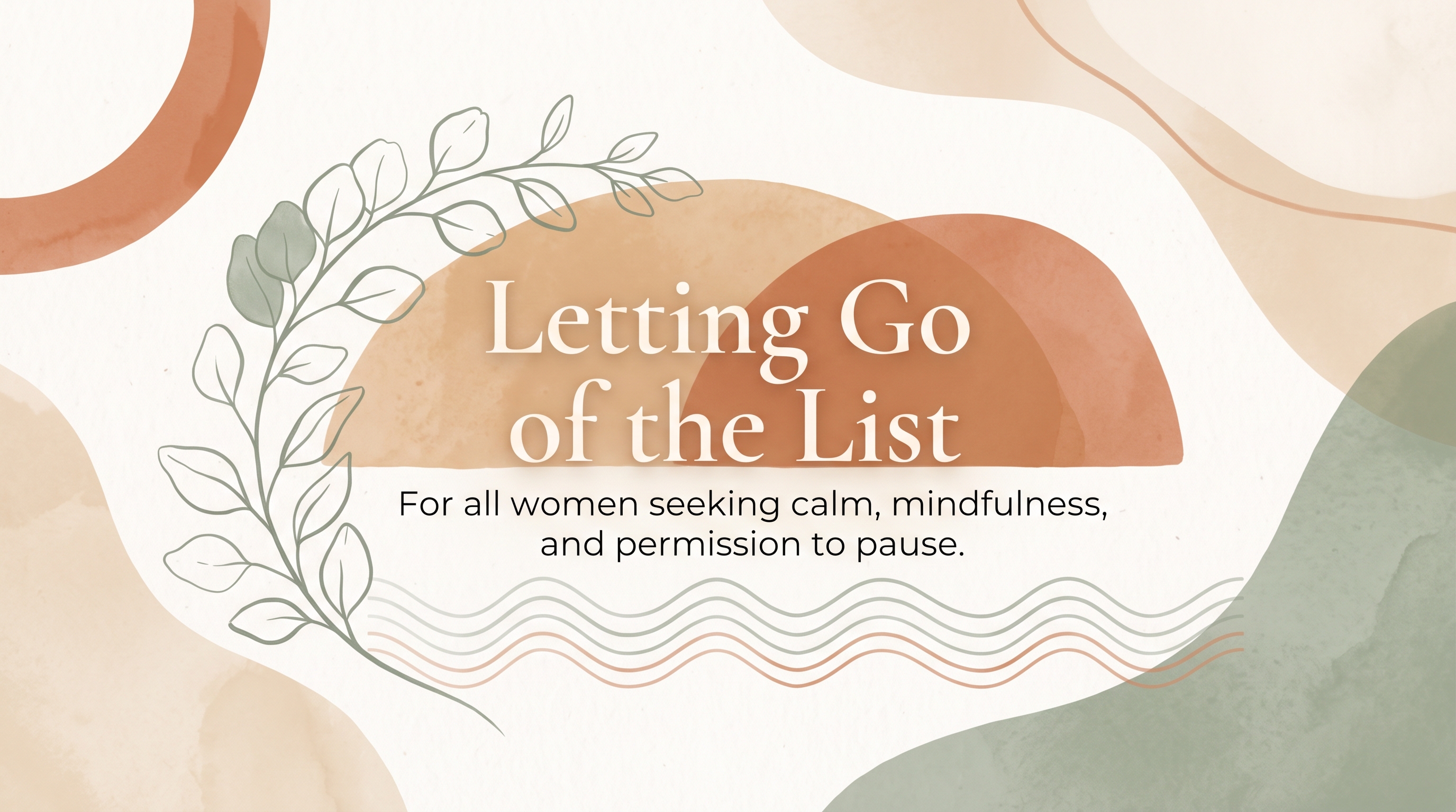 Letting go of the List Letting go of the List