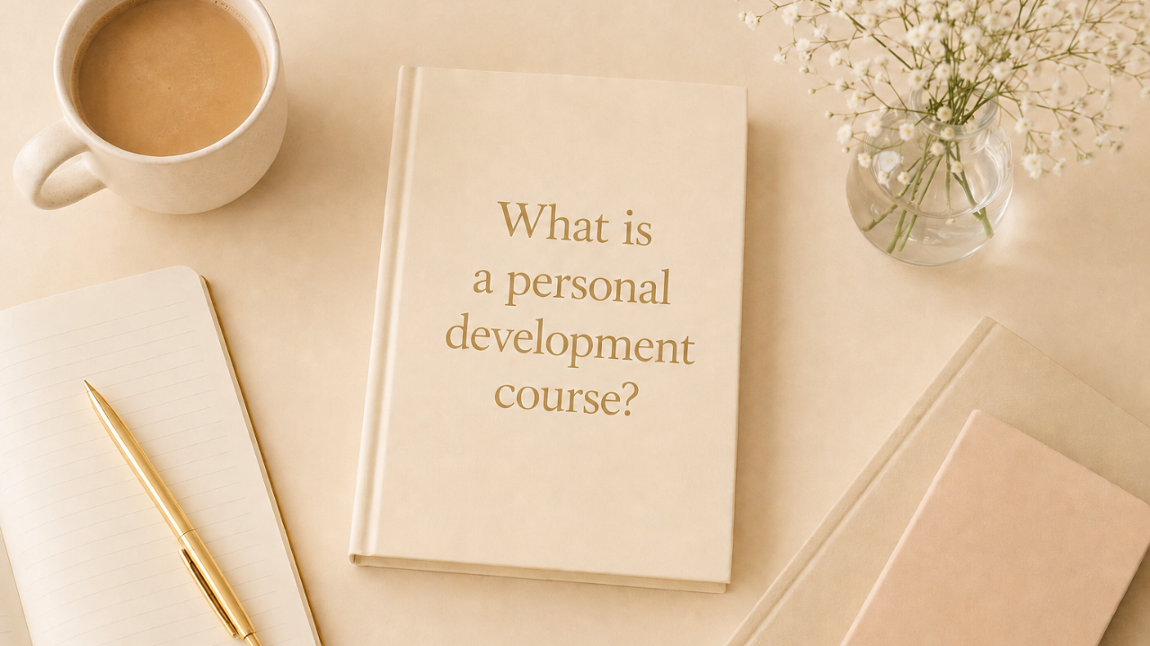 What is a personal development course notebook