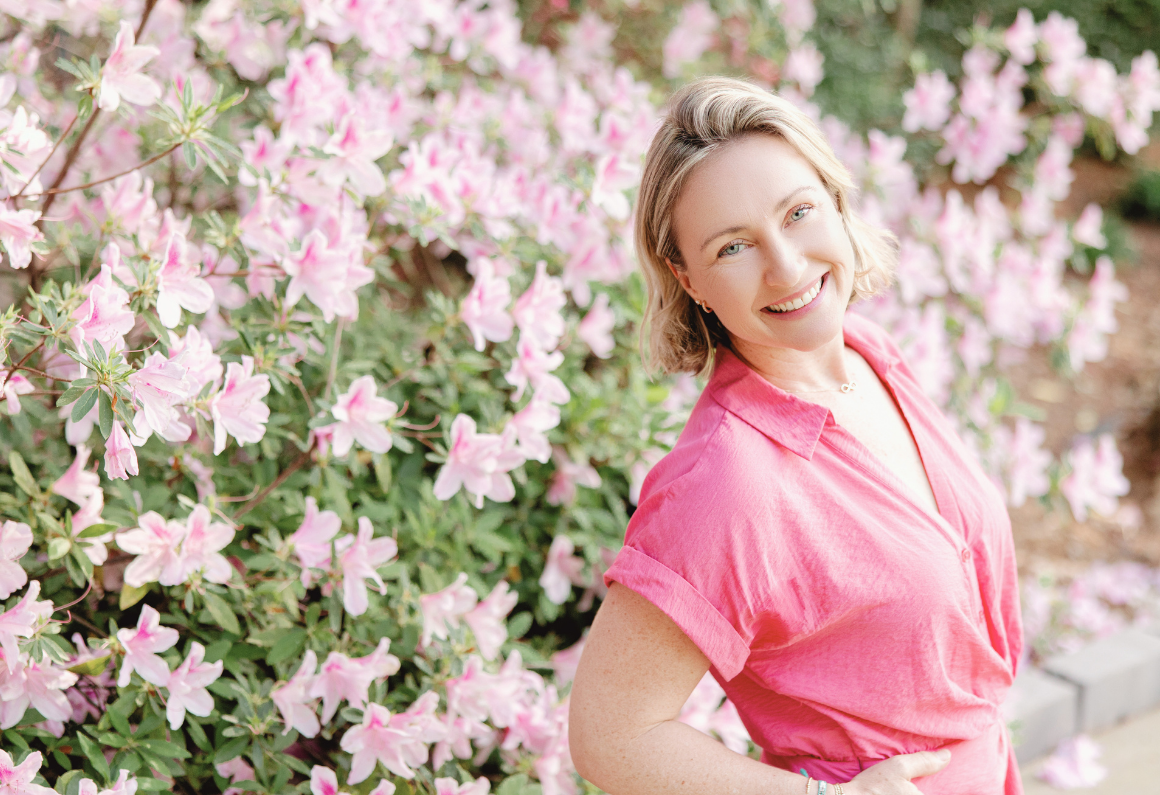Kendall, barre instructor for Mindful Movement Academy, featured in the online barre teacher training