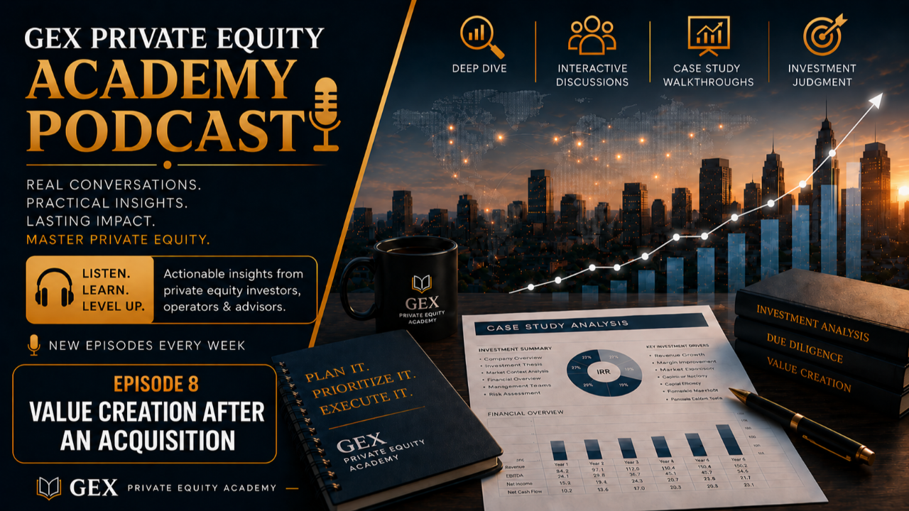 How Private Equity Creates Value After an Acquisition