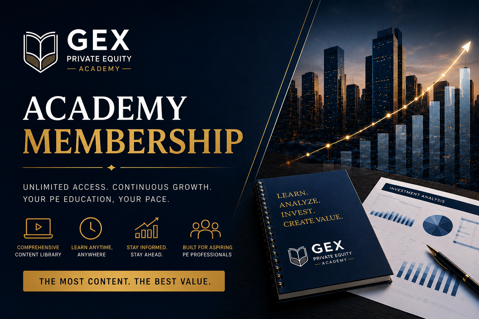 GEX PE ACADEMY MEMBERSHIP