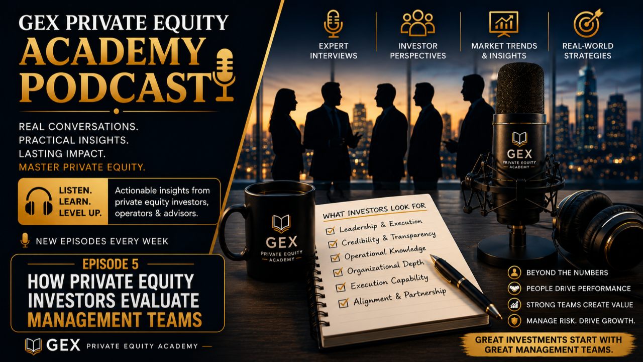 How Private Equity Investors Evaluate Management Teams