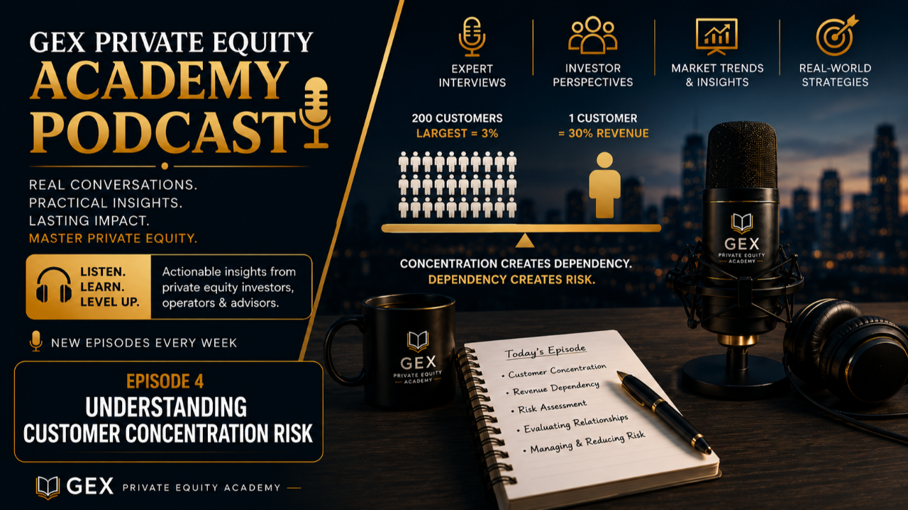 How Private Equity Investors Evaluate Customer Concentration Risk