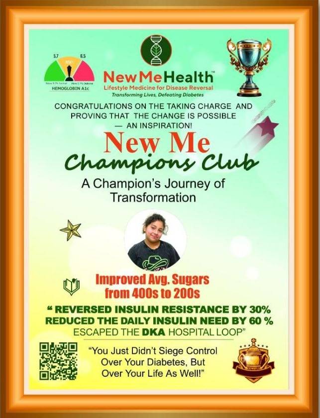 New Me Champions Club plaque