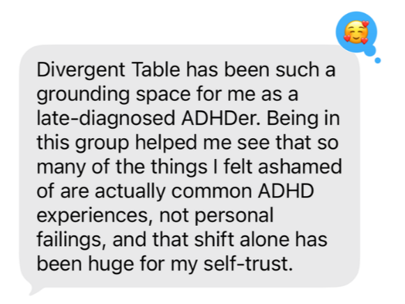Member testimonial
