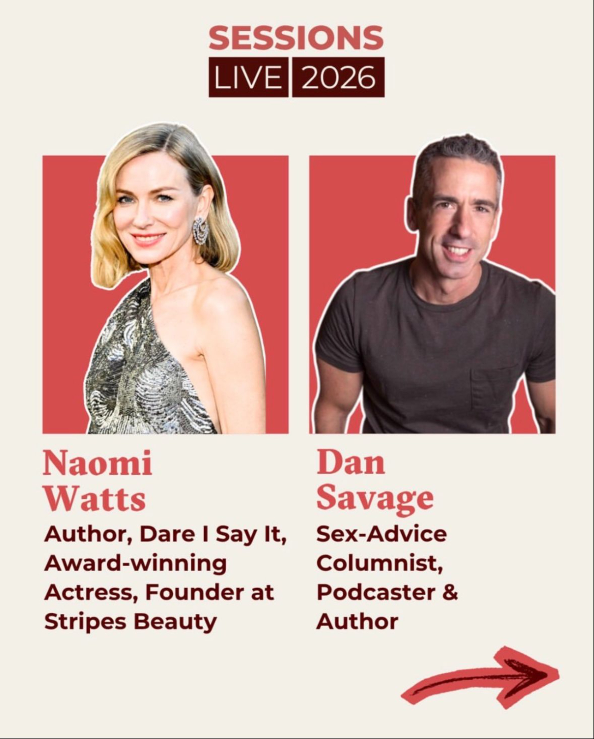 Naomi Watts, Dan Savage Sex-Advice Podcast
