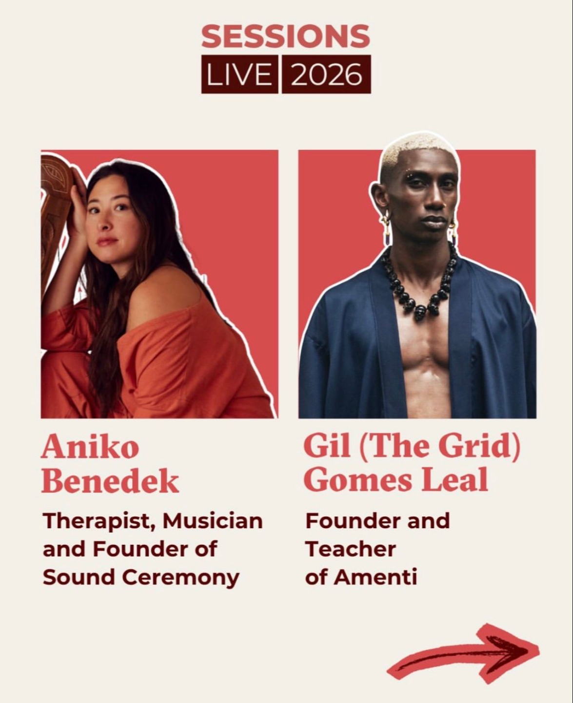 aniko benedek sound ceremony Gil Amenti Movement 