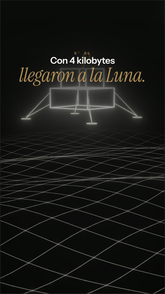 Portada del reel «A la Luna con 4 kilobytes»