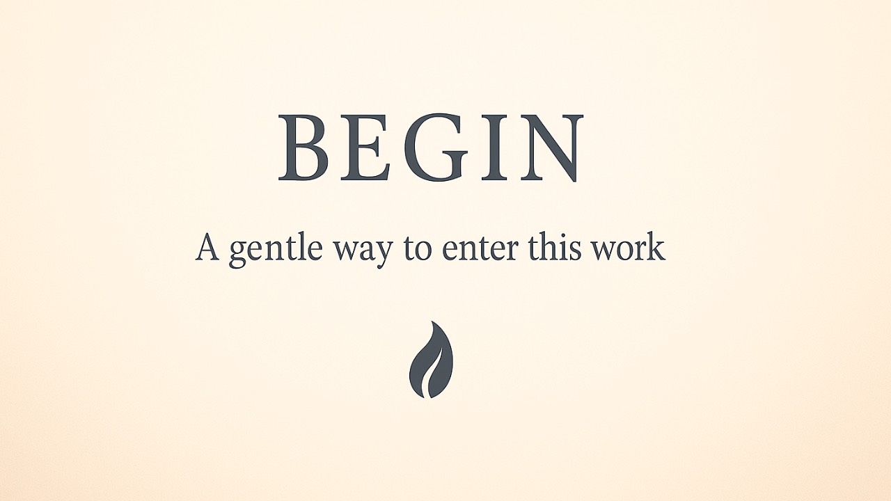 Begin — quiet ways to start working with Jane Kim Yu.