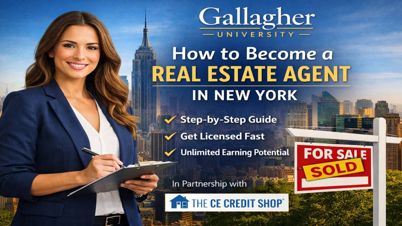 How to Become a Real Estate Agent in New York (2026 Guide)