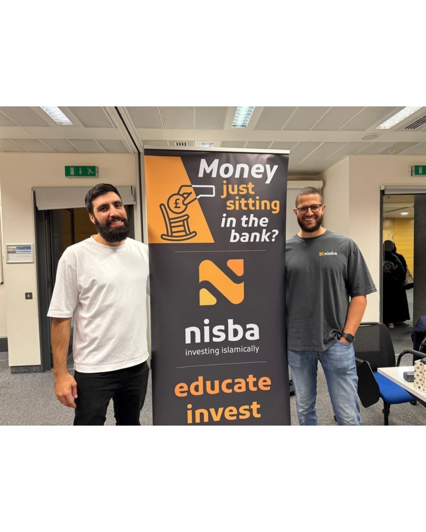 Ahmad and Adel at a Nisba event