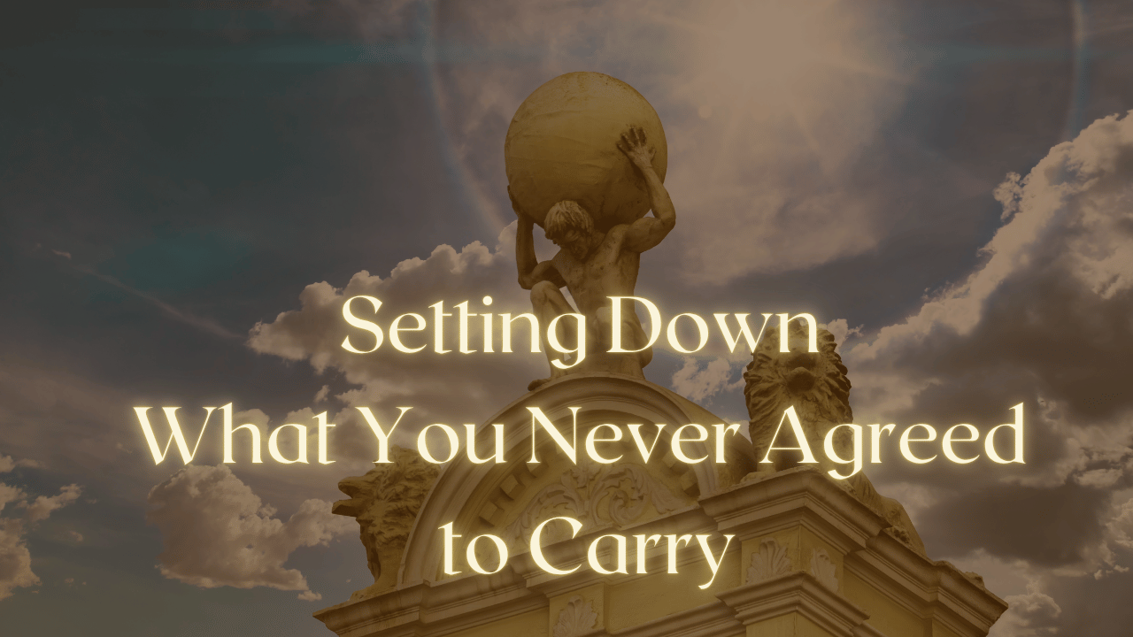 How to Stop Carrying Everyone Else's Weight