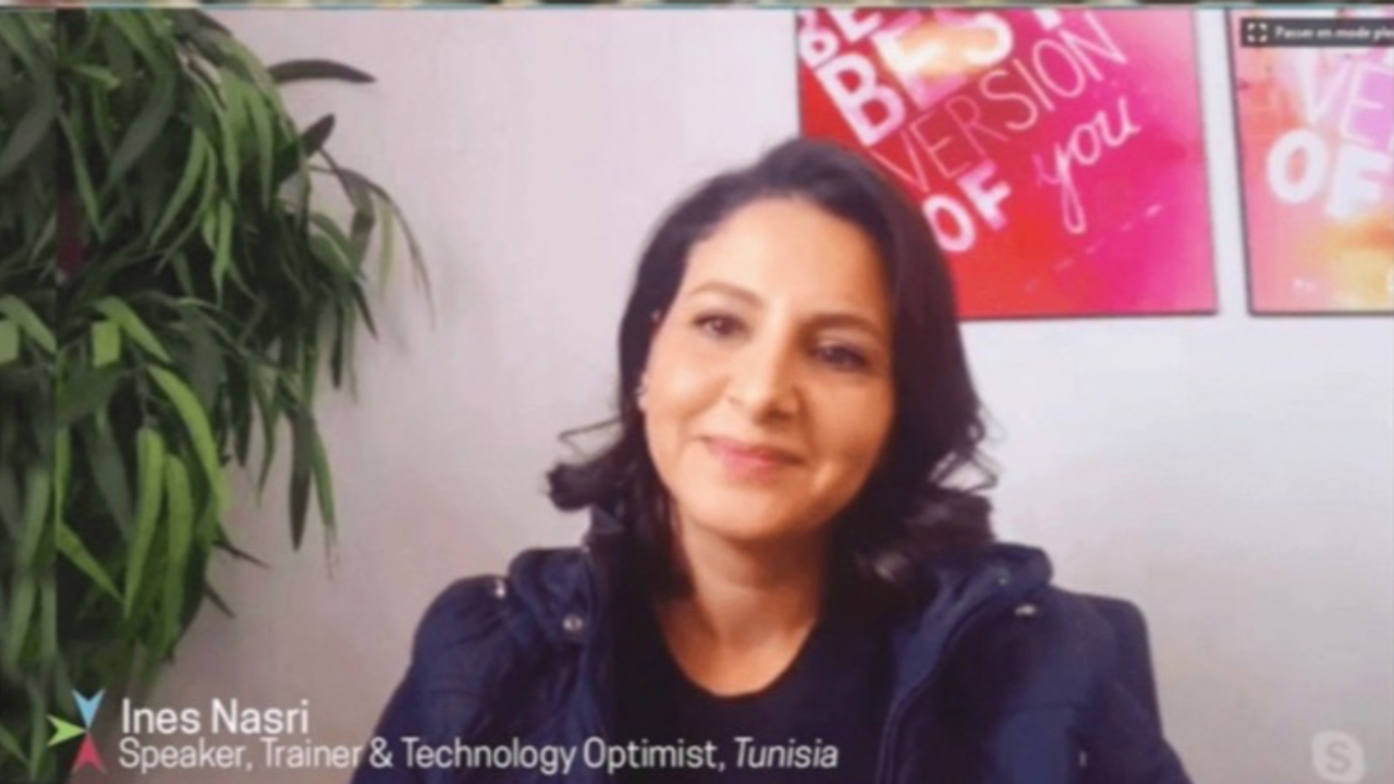 Ines Nasri as Panelist and Speaker on Digital Transformation and Digital Skills at a Webinar by BUSINESSMED