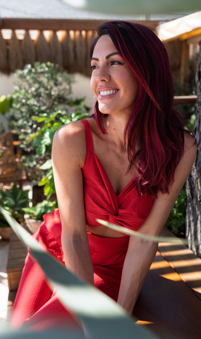 Portrait of Meg Ellis, certified life coach, located in New York City