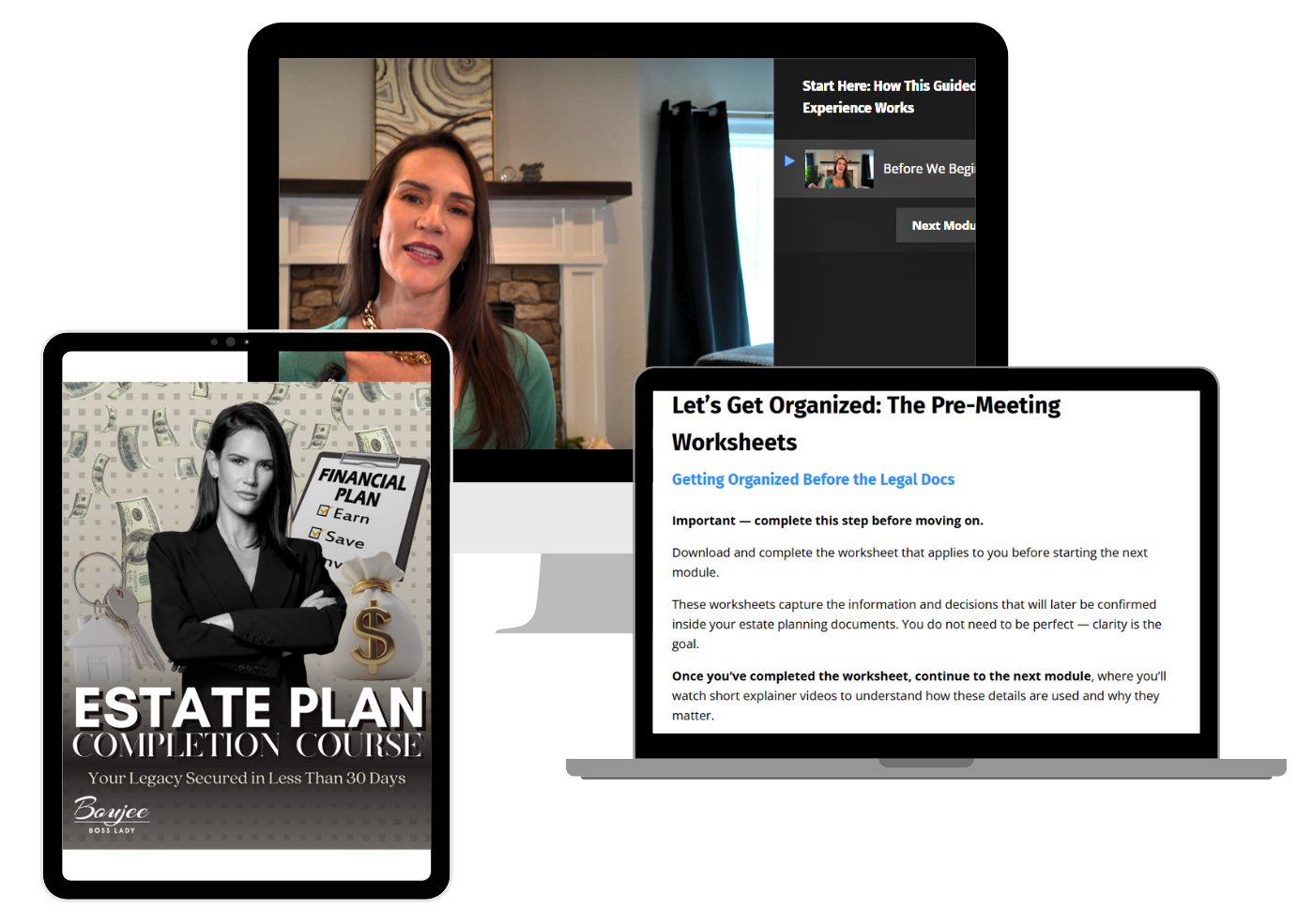 Boujee Boss Lady Estate Plan Completion Course