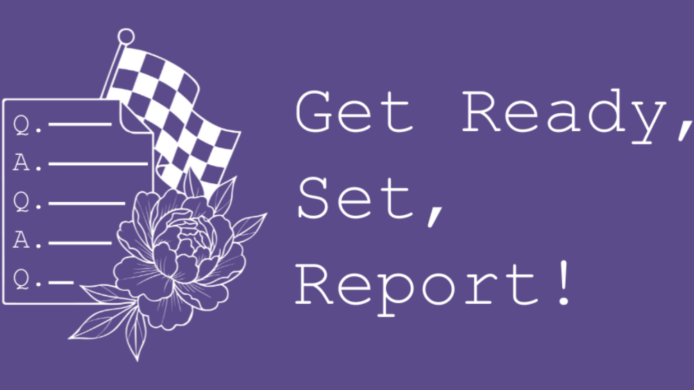 Get Ready, Set, Report logo