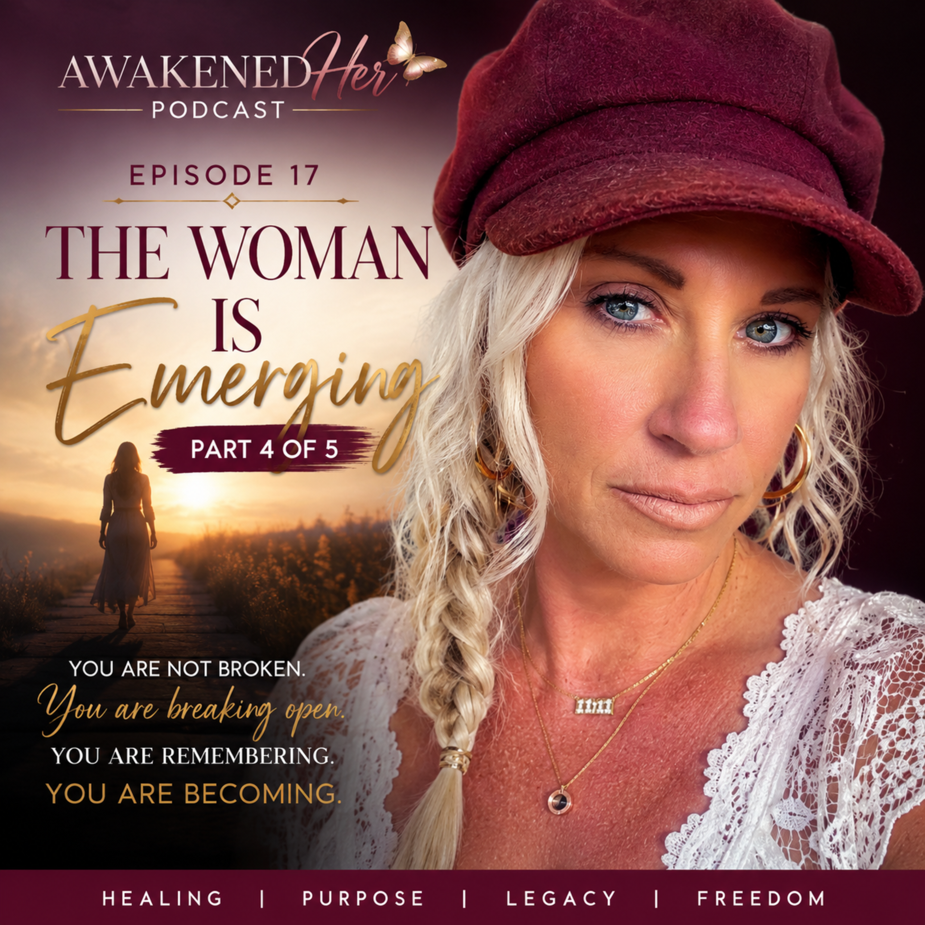 The Woman Is Emerging  EP 17 episode artwork