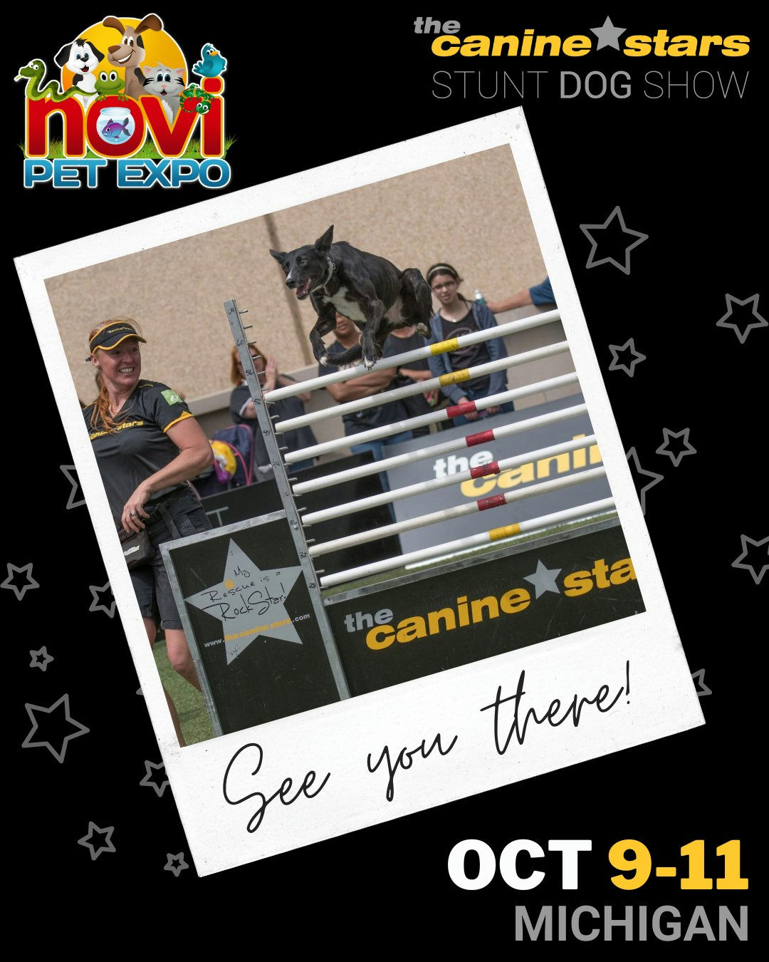 The Canine Stars at Novi Pet Expo in Novi, Michigan
